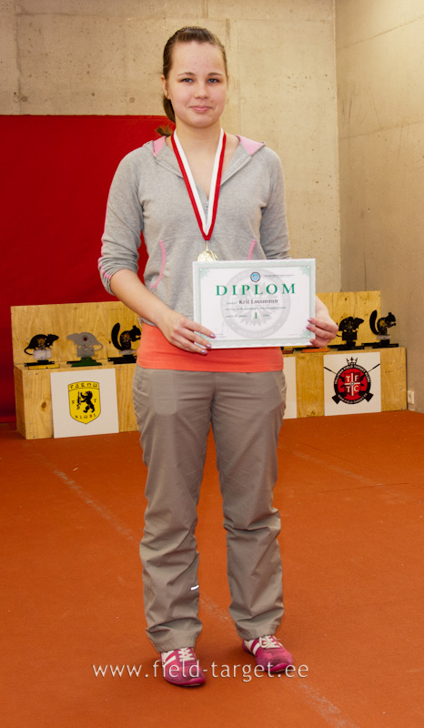 Krit Lossmann - RMK spordipäeva laskevõistluste Noorte I koht